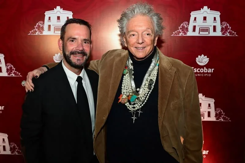 Ariel Sujarchuk, intendente de Escobar y Pepe Cibrián