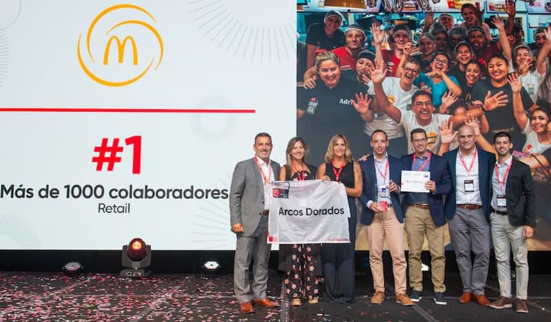 Arcos Dorados se impuso en el ranking de empresas con más de 1.000 colaboradores.
